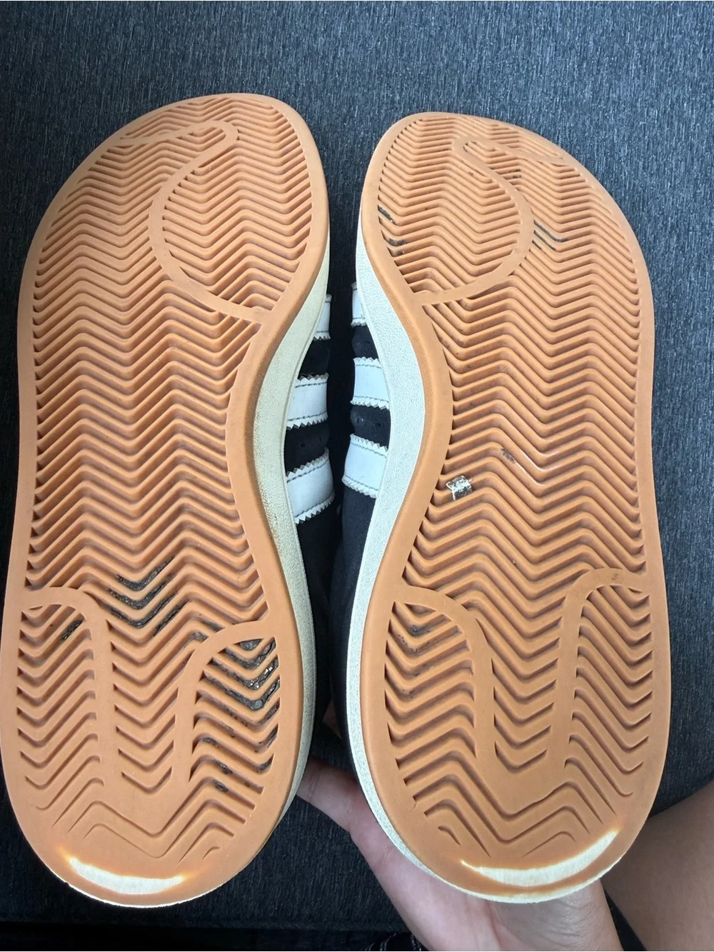 adidas Black and White Suede Low-Top Sneakers